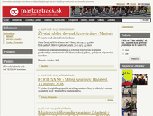 Tablet Screenshot of masterstrack.sk
